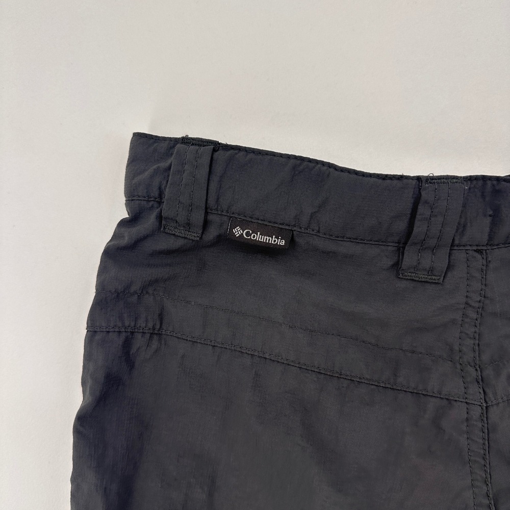 Columbia Kids Silver Ridge Cargo Shorts Grey Nylon Hiking Sun Protection 10/12 - Picture 9 of 10